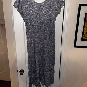 All that Jazz Navy Floral Maxi Dress